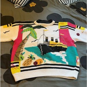 Double Sided Island Sweater